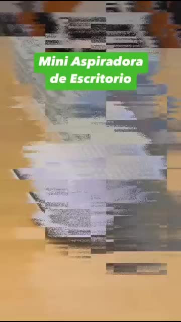 Aspiradora De Mesa Inalámbrica Recargable - Filtro Lavable Agua