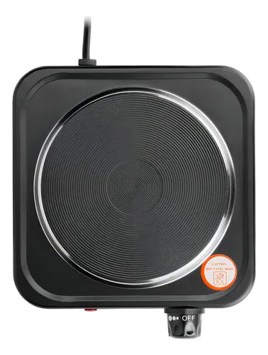 Anafe Electrico Winco W40 negro