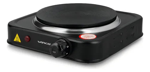 Anafe Electrico Winco W40 negro